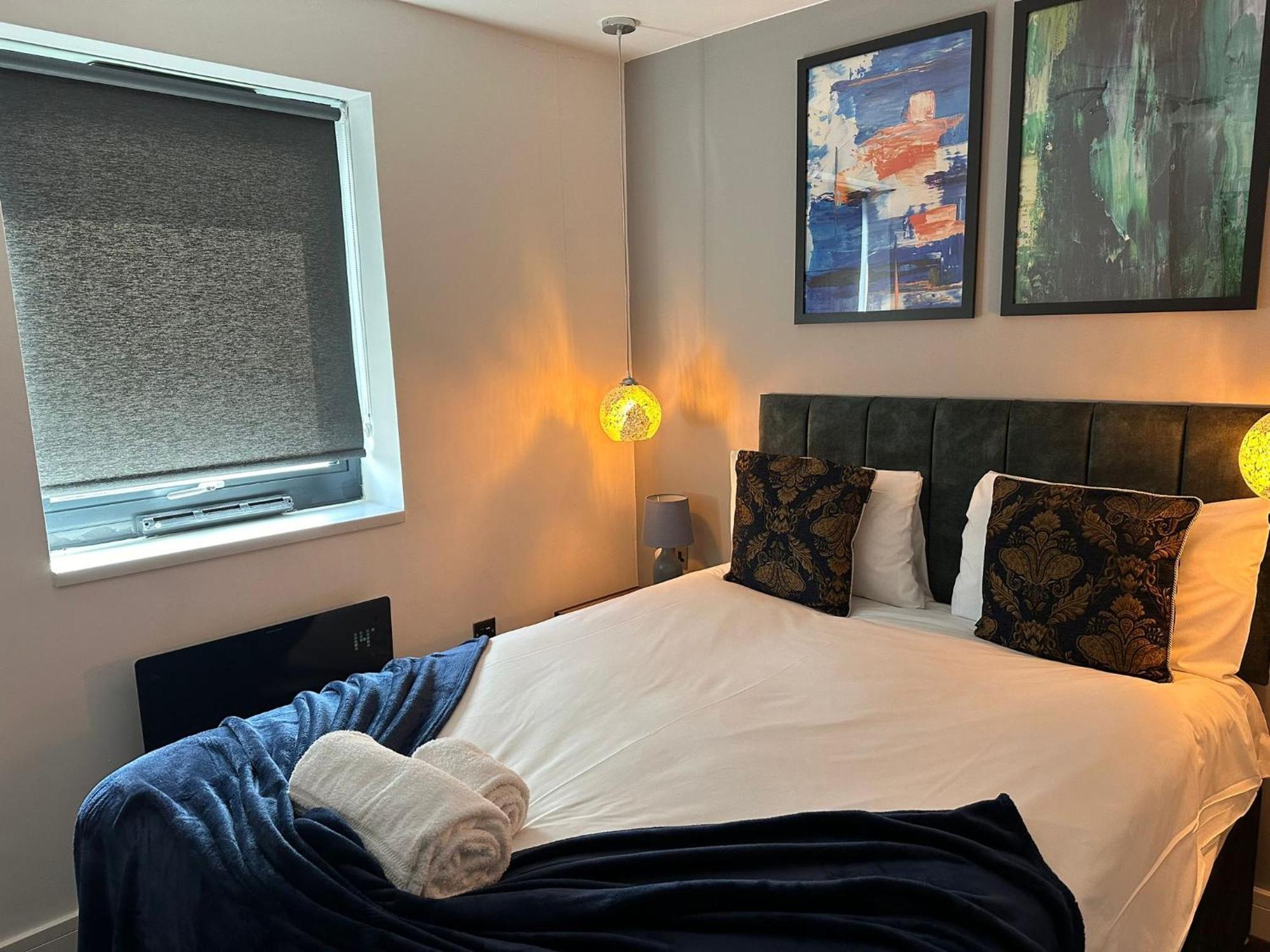 Newark House Premium Apartments With Sofa Beds - Wifi - Free Parking - Perfect For Contractors! 彼得伯勒 外观 照片