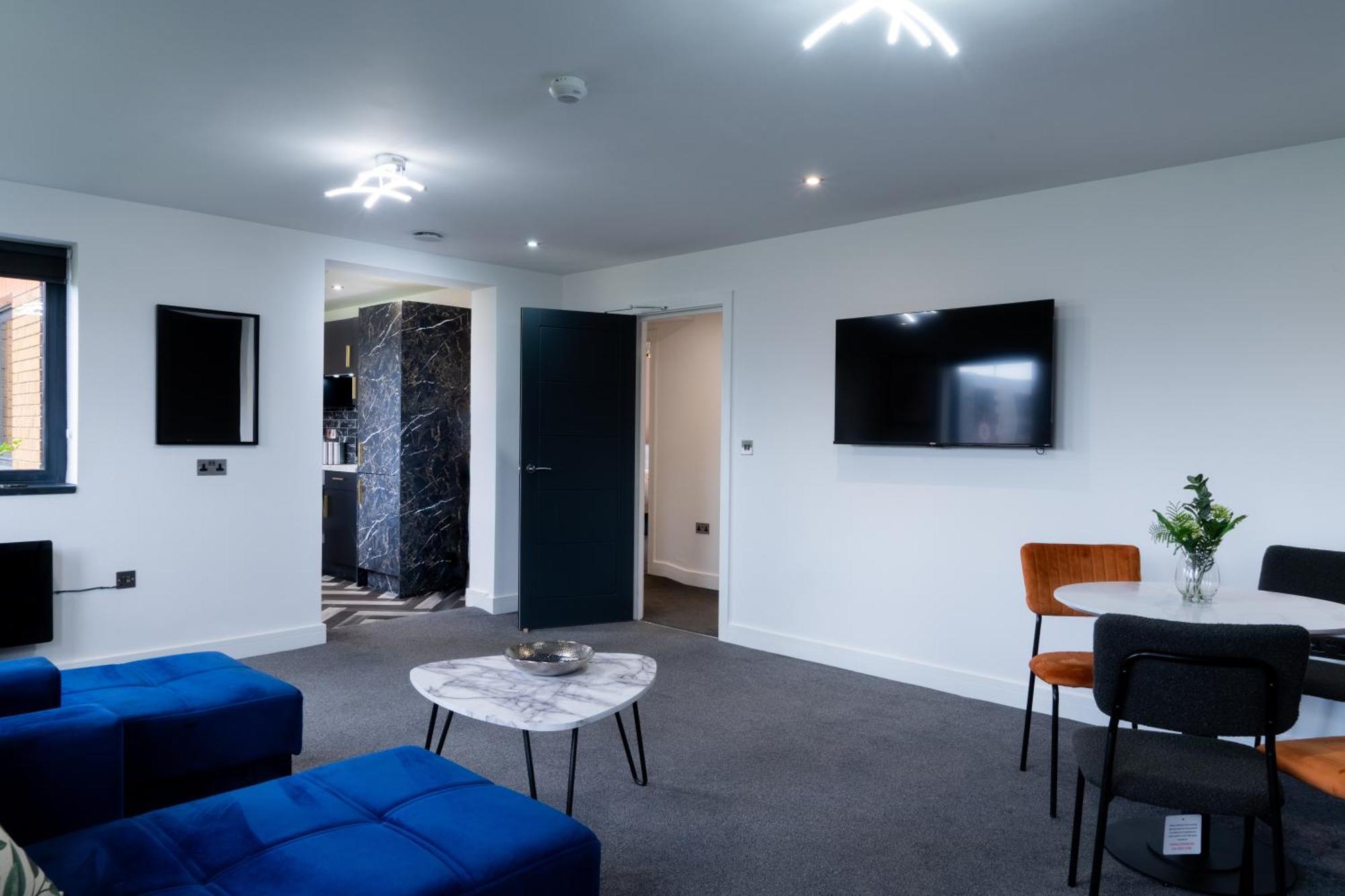 Newark House Premium Apartments With Sofa Beds - Wifi - Free Parking - Perfect For Contractors! 彼得伯勒 外观 照片